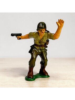 Marx Toys Jim Palozzo WWII US Combat Soldier Warriors Of The World 1960s